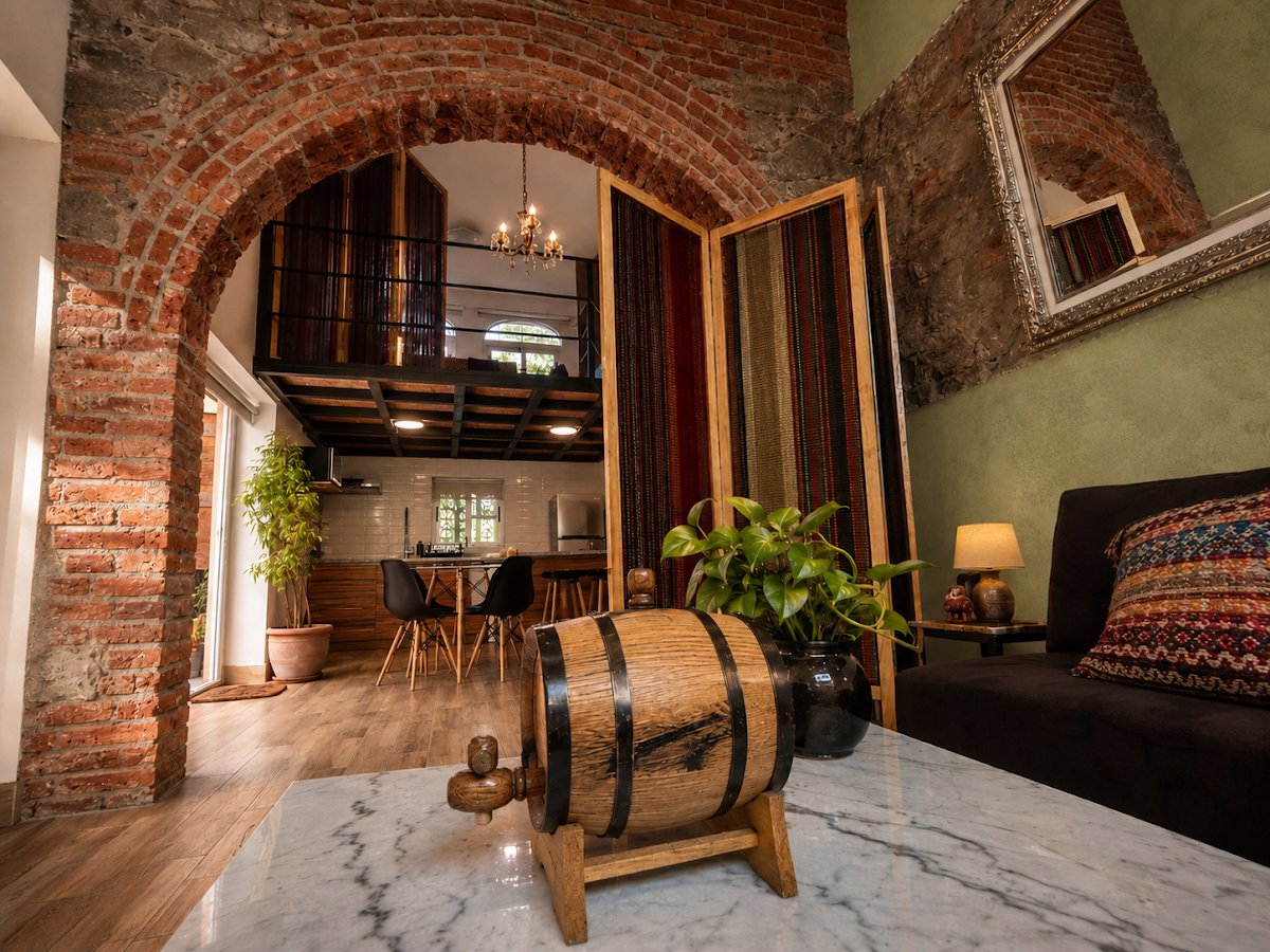 Arcos House, Coyoacan, Cdmx: Rescate de esencia original