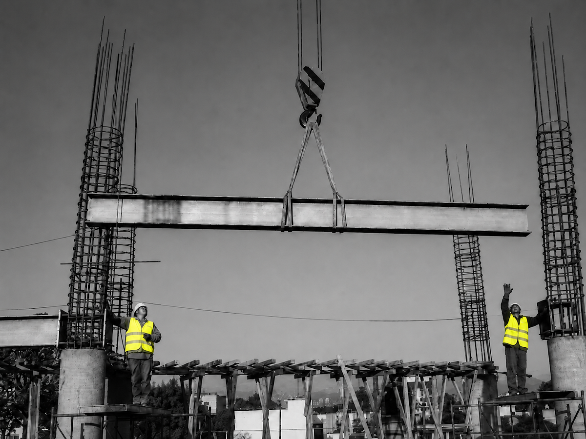Edificio Mereti, 3000m2, Cdmx: Estructura en ejecución